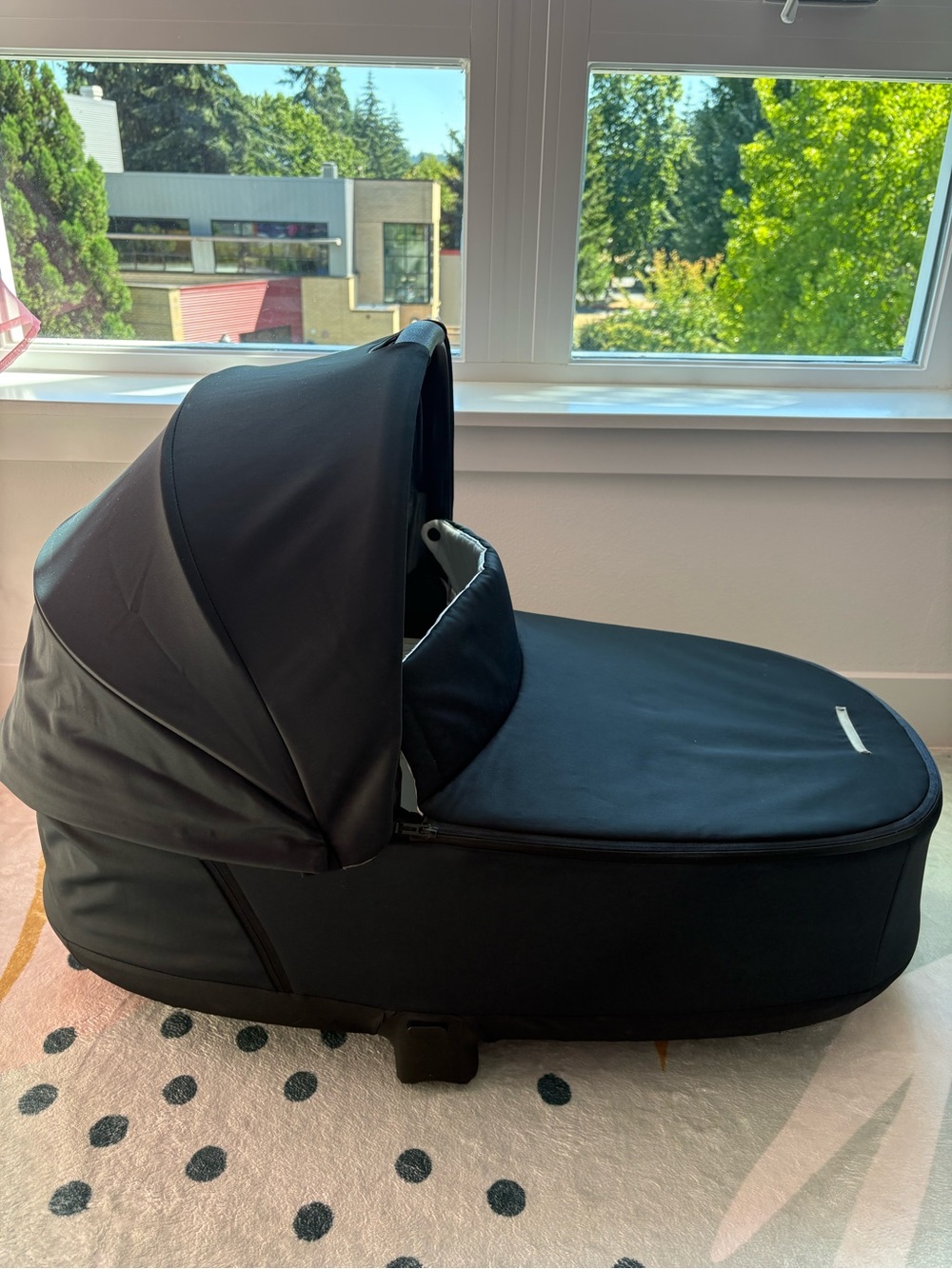 Cybex Priam Lux Carry Cot with Adapters